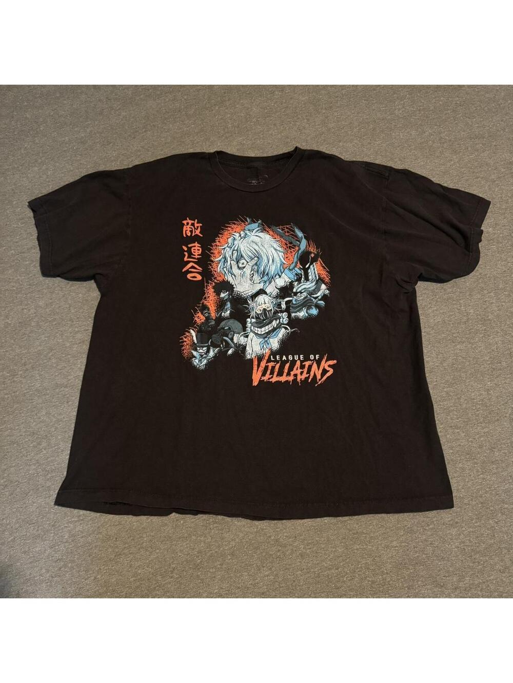 Black League of Villains tee #anime #myheroacadamia